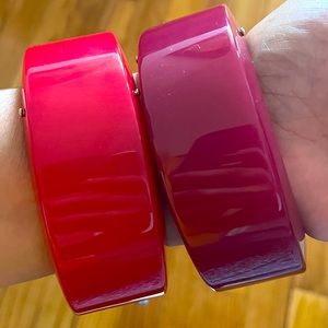 Set of 2 Lanvin Acetate Bangles